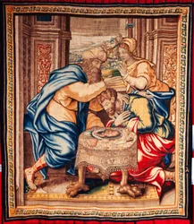 tapeçaria flamenga. século XVII.