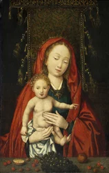 Madonna and Child, c.1500 (óleo sobre painel)