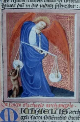 Sra. Gen 1111 Página da Legenda Aurea, Bruges, c.1400-10