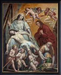 Pintura, Pietà, escola flamenga