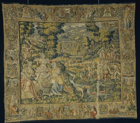 Plutão e Proserpina com Falcoaria, c.1600