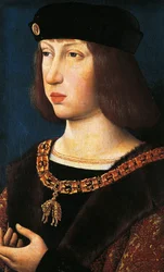 Retrato de Filipe I de Castela, conhecido como O Belo, rei consorte de Castela e Leão