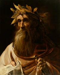Retrato do poeta Homero, 1639
