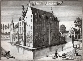Castelo de Rijsenburg. (gravura