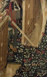 Tapeçaria mostrando as Conquistas do rei Alfonso V de Portugal