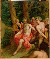 O julgamento de Midas, c.1615