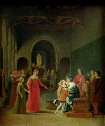 A ressurreição de Lázaro, de um livro de horas, do século XV ao XVI