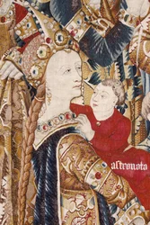 A Guerra de Tróia: Tenda de Aquiles. ca. 1470 (tapeçaria)