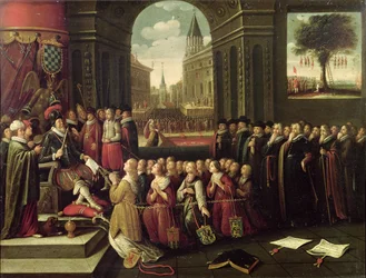 A Tirania do Duque de Alba (óleo sobre tela)