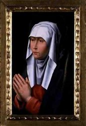 A Mulher em Angústia (óleo sobre painel)