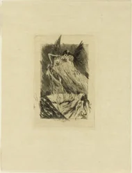 Frontispício de Les baisers morts