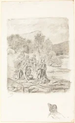 Lavadeiras, c.1884-1887.