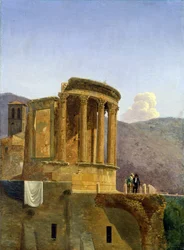 O Templo de Vesta no Tivoli