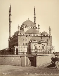 A Mesquita de Muhammad Ali, conhecida como Mesquita do Alabastro, no Cairo, Egipto