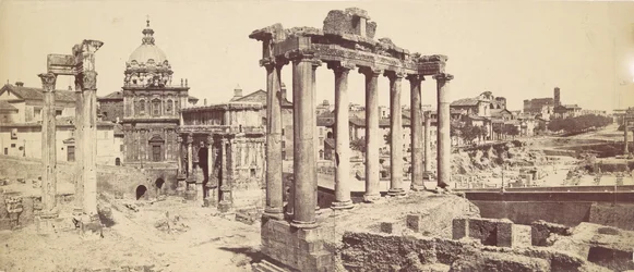 [Fórum Romano], c. década de 1870.