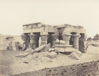 Kôm-Ombou Ombos, Vista Geral das Ruínas, 1851-52, impresso em 1853-54.