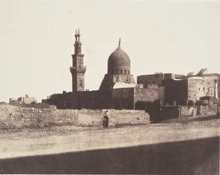 Le Kaire, Mesquita de Nâcéryeh, publicado em 1851.