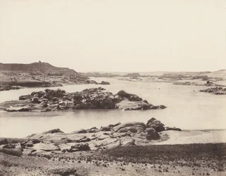 Primeira Catarata, Vista Geral tirada do Ponto Sul de Il..., 1851-52, impressa em 1853-54.