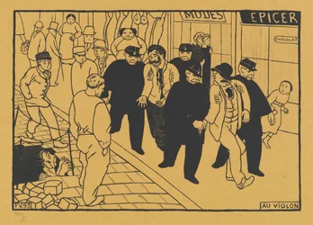 Au Violon Fora do Jarro, 1893.