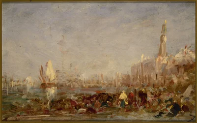 Veneza, 2ª metade do século XIX (óleo sobre madeira)