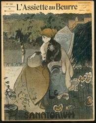 Capa de “” “L’Assiette au Beurre”””, número 233, Satírico em cores