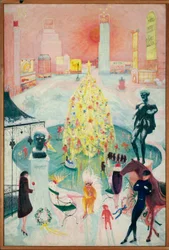 Natal, c.1930-40 (óleo sobre tela)