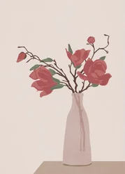 Vasos Elegant Magnolia