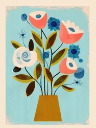 Ramo de flores moderno
