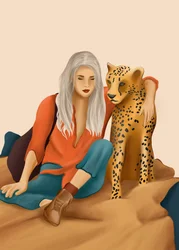 Companheiro pacífico, a chita