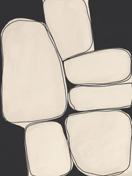 Formas orgânicas sobrepostas