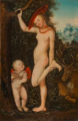 Vénus e Cupido, o ladrão de mel