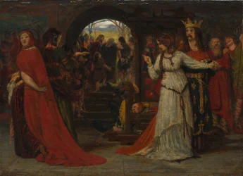 Rei Lear, c.1860 (óleo sobre cartão aderido à tela)