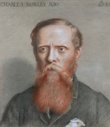 Retrato de Charles Rowley (1839-1933)