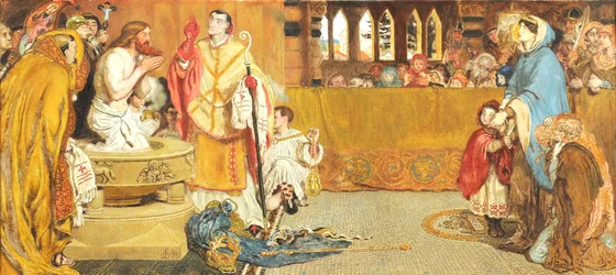 O batismo de São Edwin, 1879