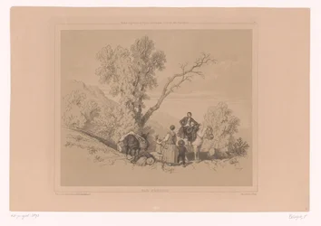 Descanso familiar viajando numa paisagem de montanha
Exemplos de estudos de figuras para artistas paisagistas (título da série)
Etudes Progressives de Figures Pittoresques à l