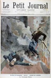 Tenente Kock, vítima de seu dever, 1899
