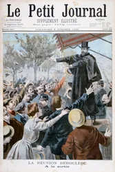 Paul Déroulède, escritor e político francês, 1898.