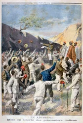 Libertação dos prisioneiros italianos, Abissínia, 1896