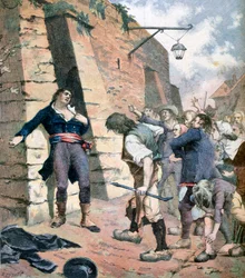 O prefeito de Rennes, França, 1891.