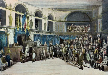 Thermidor , a queda de robespierre, teatro de la porte saint martin