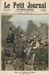 Para as vítimas do dever: A Batalha das Flores, de &39;Le Petit Journal&39;, 13 de junho de 1891