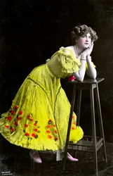 Gabrielle Ray 1883-1973, atriz inglesa, início do século XX.