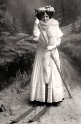Gertie Millar 1879-1952, atriz inglesa, 1906.
