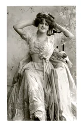 Marie Studholme 1875-1930, atriz inglesa, do século XX.