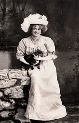 Marie Studholme 1875-1930, atriz inglesa, do século XX.