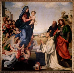 Aparição da Virgem a São Bernardo de Claraval (pintura, c. 1504)