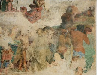 O Juízo Final, detalhe retratando os malditos