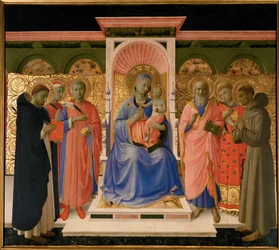 Altar de Annalena (têmpera sobre madeira)