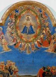 O Juízo Final, Cristo na sua glória (fresco)