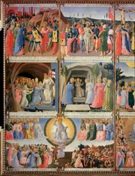 Vida de Cristo, Armadio degli Argenti. (Tempera sobre madeira